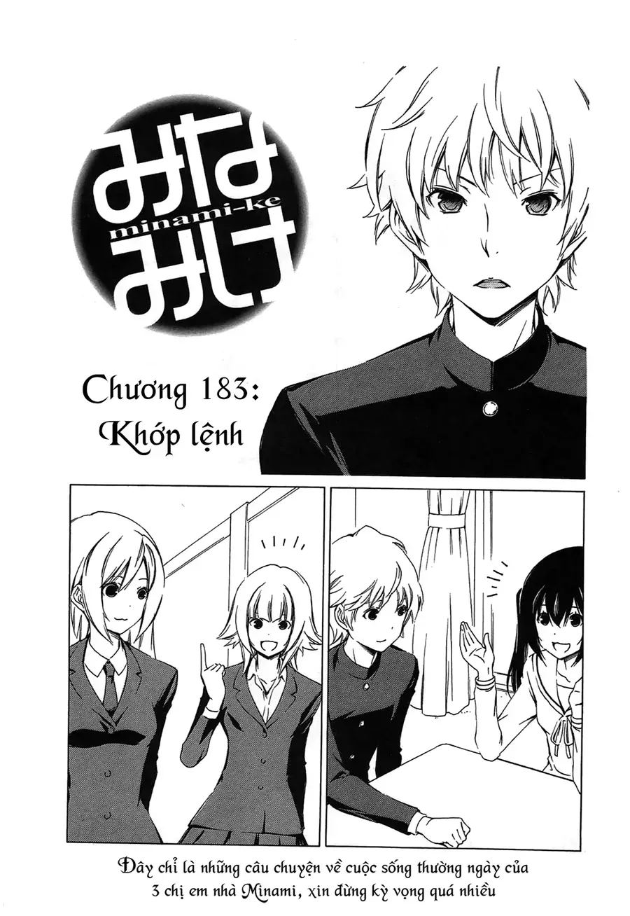 Minami-Ke Chap 183 - Next Chap 184