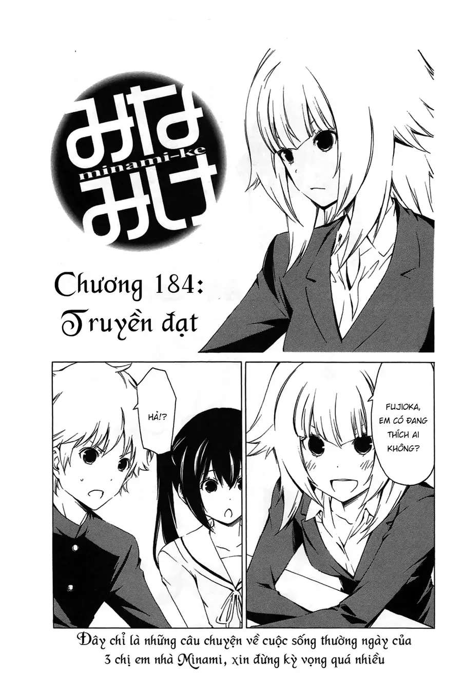 Minami-Ke Chap 184 - Next Chap 185