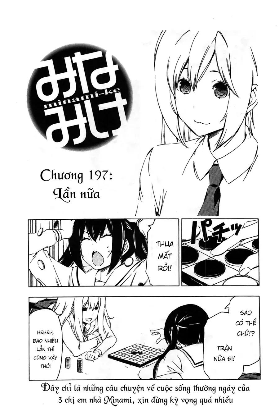 Minami-Ke Chap 197 - Next Chap 198