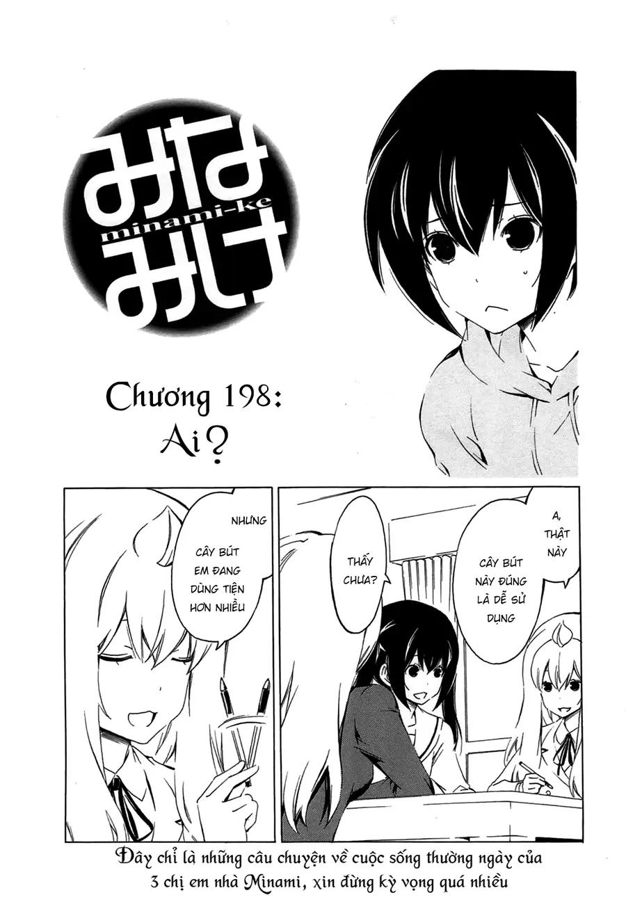 Minami-Ke Chap 198 - Next Chap 199
