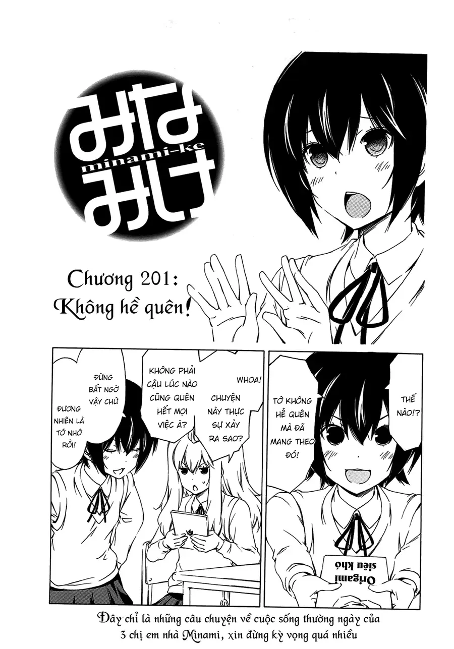 Minami-Ke Chap 201 - Next Chap 202