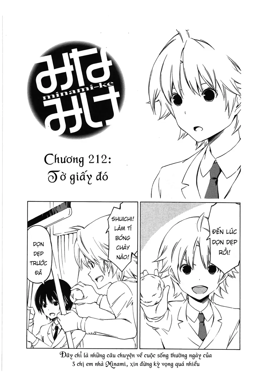 Minami-Ke Chap 212 - Next Chap 213