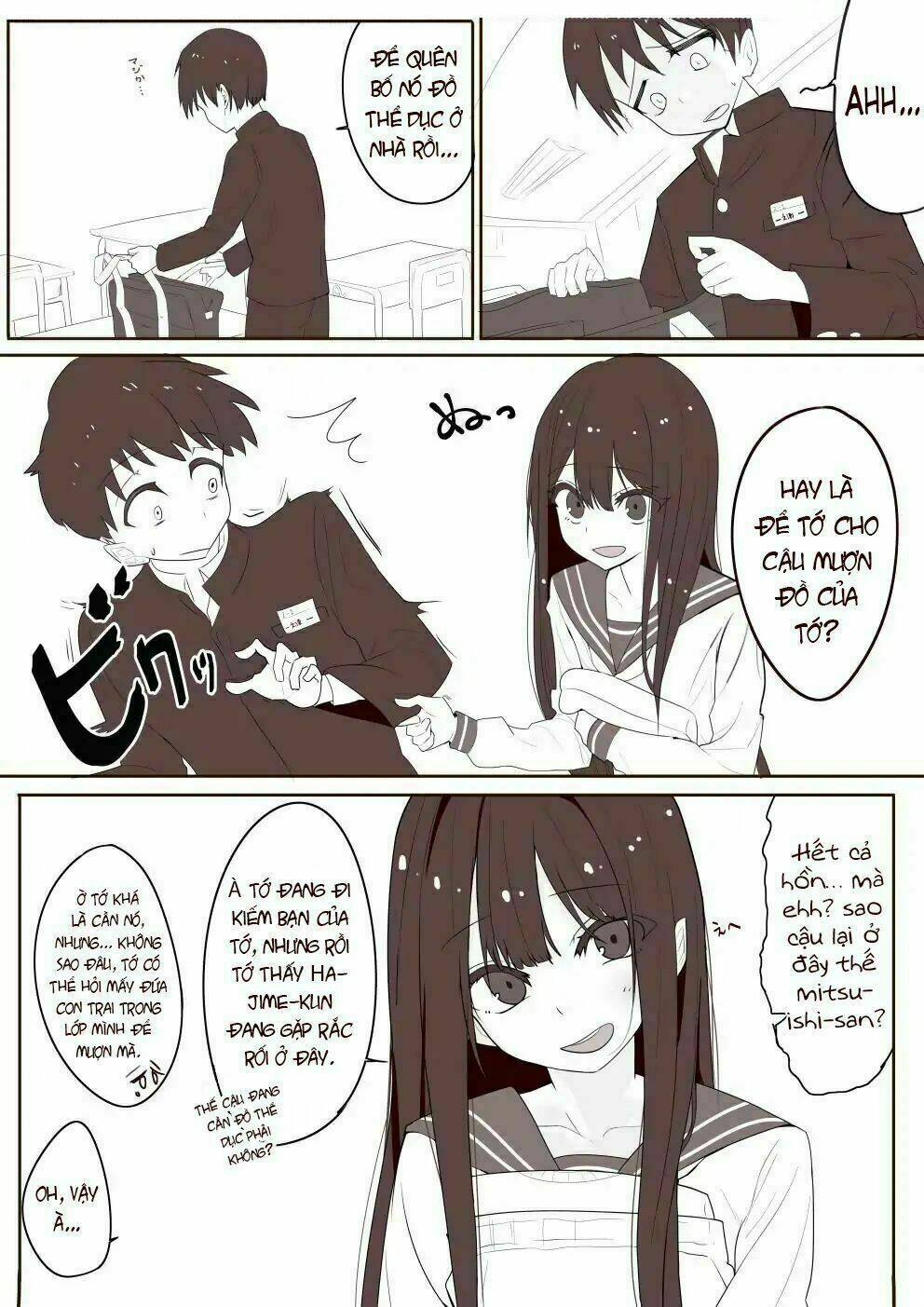 Mitsuishi-San Wa Doko Ka Okashii Chap 1 - Next Chap 2