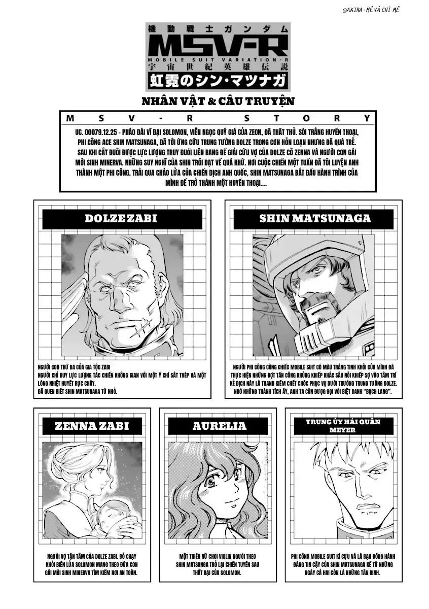 Mobile Suit Gundam Msv-R Legend Of The Universal Century Heroes: The Fabulous Shin Matsunaga Chap 7 - Next Chap 8