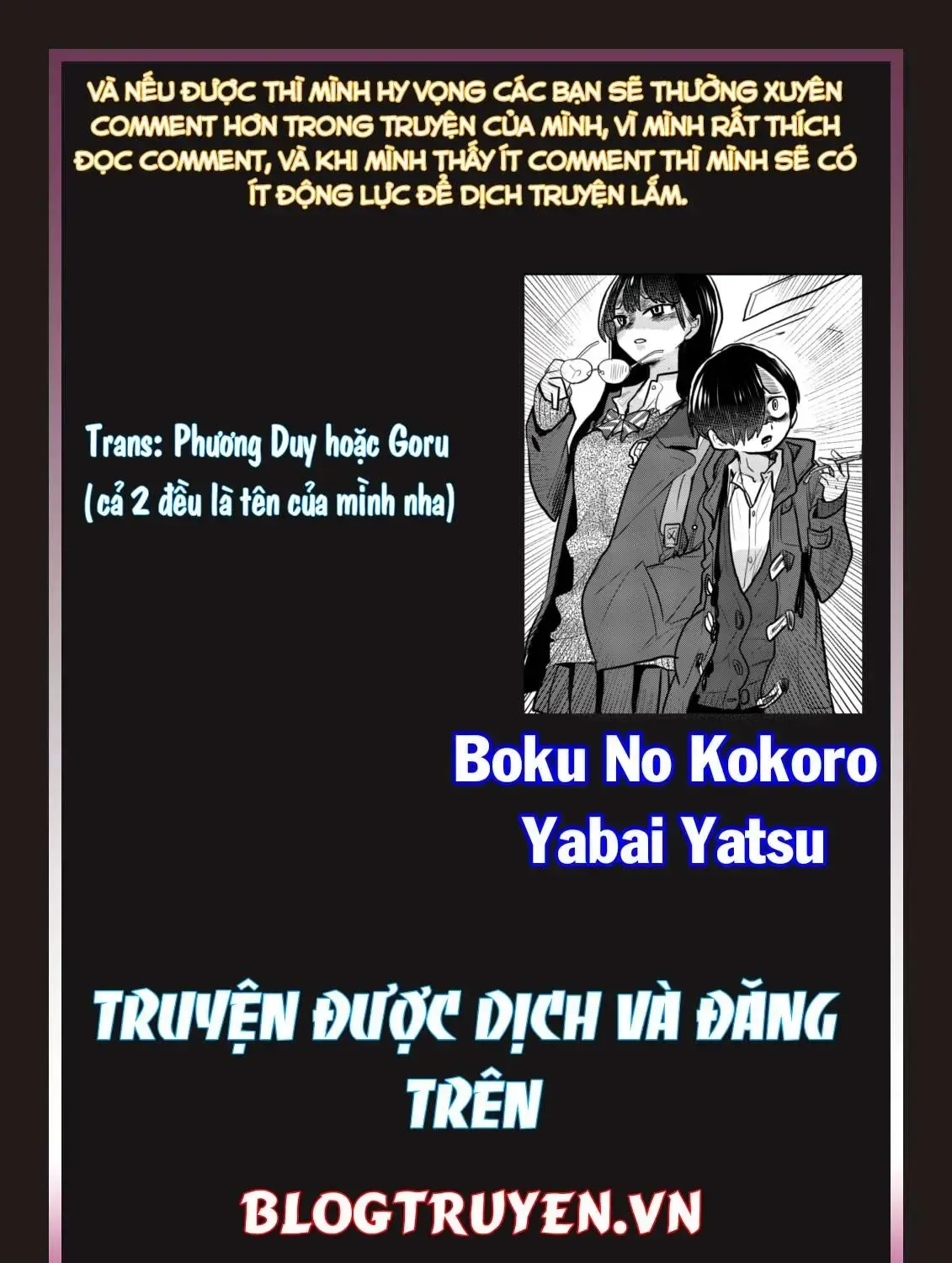 Mối Nguy Trong Trái Tim Tôi Chap 30 - Next Chap 31