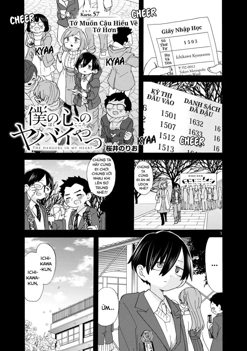 Mối Nguy Trong Trái Tim Tôi Chap 57 - Next Chap 58