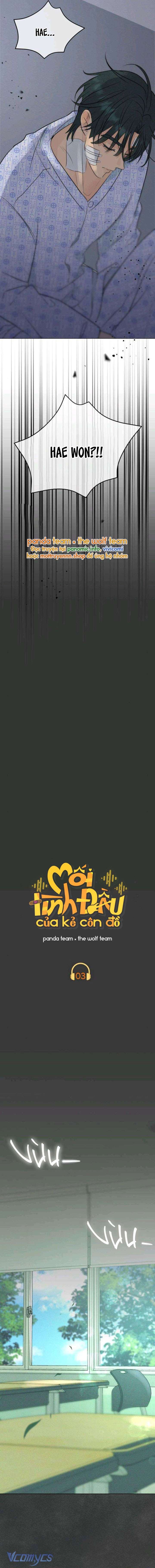Mối Tình Đầu Của Kẻ Côn Đồ Chap 3 - Next Chap 4