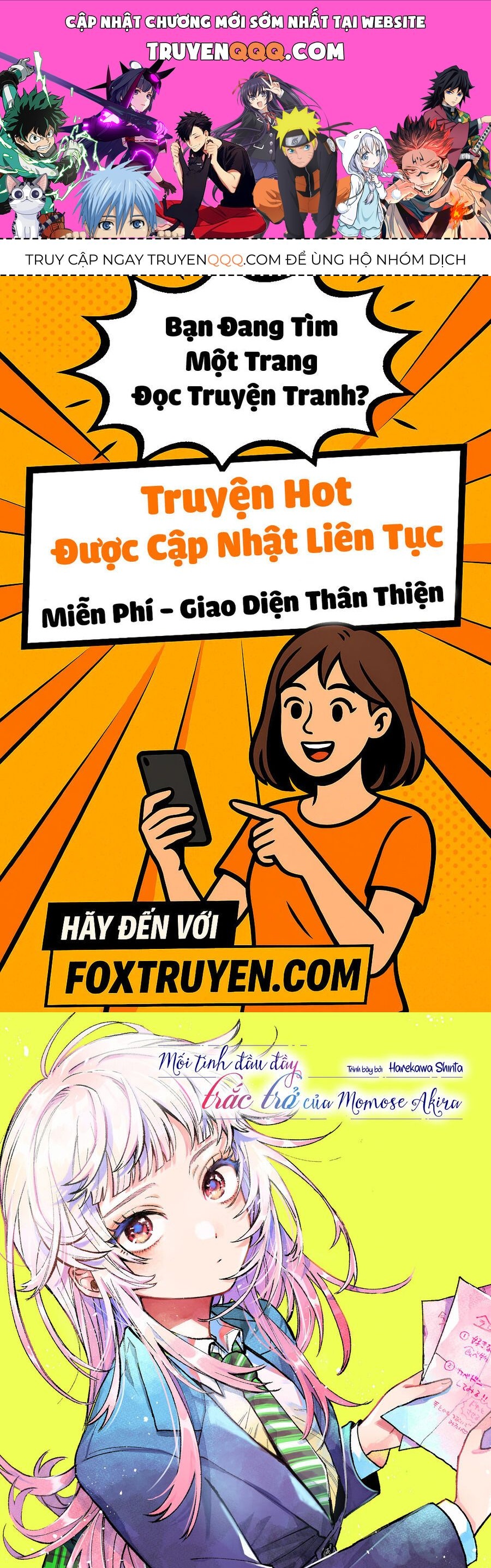 Mối Tình Đầu Đầy Trắc Trở Của Momose Akira Chap 20 - Next Chap 21