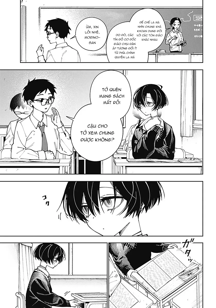 Morino-San Just Won't Leave Me Be Chap 1 - Next Chap 2