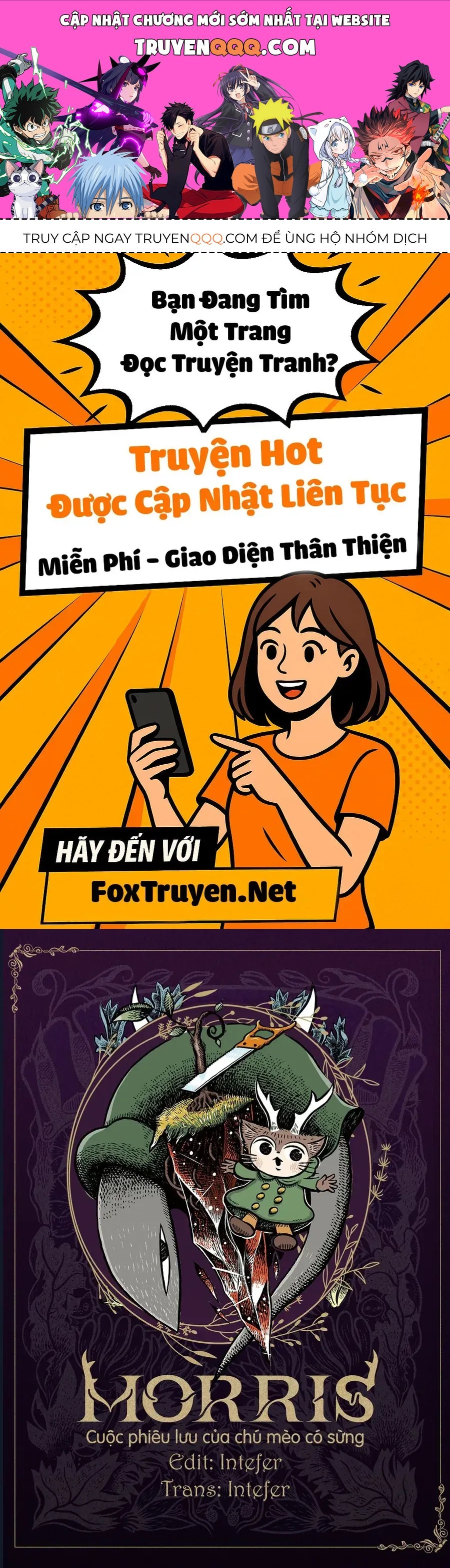 Morris - Cuộc Phiêu Lưu Của Chú Mèo Có Sừng Chap 3 - Next Chap 4