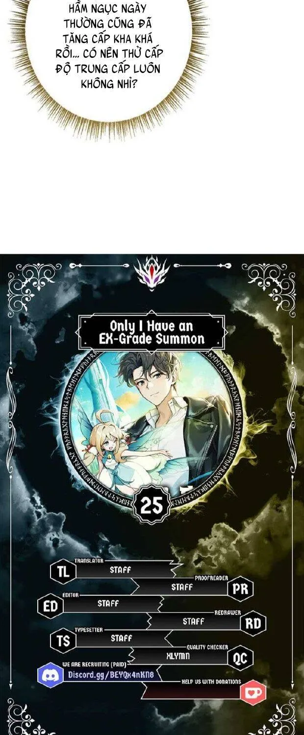 Một Mình Ta Sở Hữu Triệu Hồi Thú Cấp Ex Chap 25 - Next Chap 26