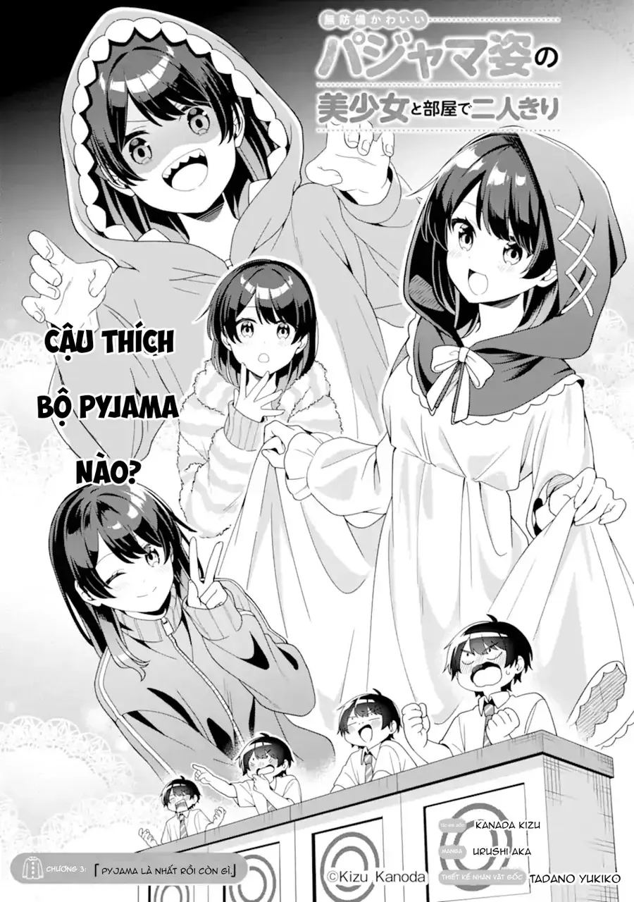 Muboubi Kawaii Pajama Sugata No Bishoujo To Heya De Futarikiri Chap 3 - Next Chap 4