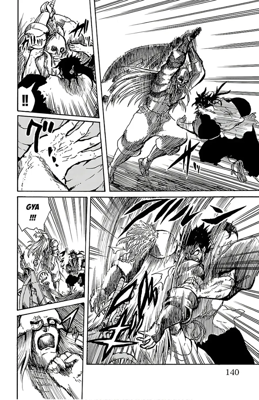 Mukade: 100 Humans Vs 1 Gorilla Chap 3 - Next Chap 4