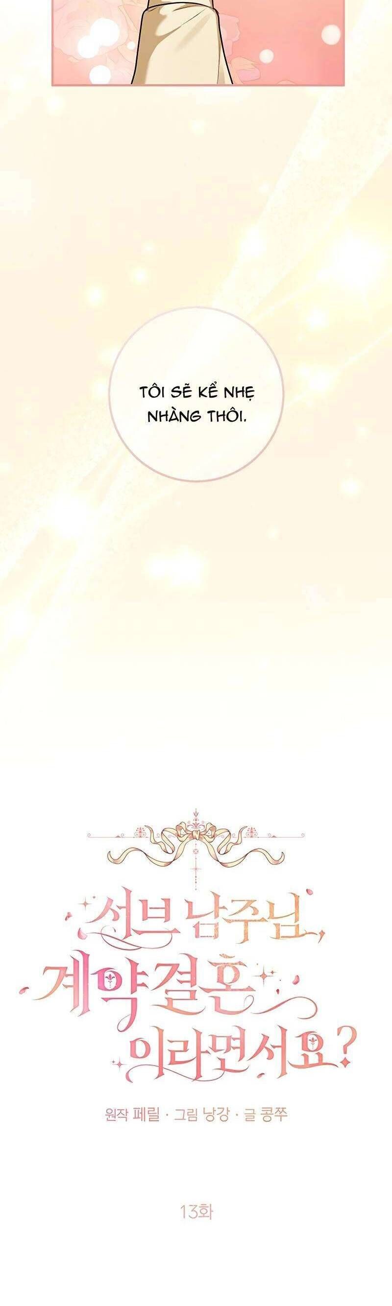 Nam Phụ À, Anh Nói Đó Chỉ Là Hôn Nhân Hợp Đồng Thôi Mà? Chap 13 - Next Chap 14