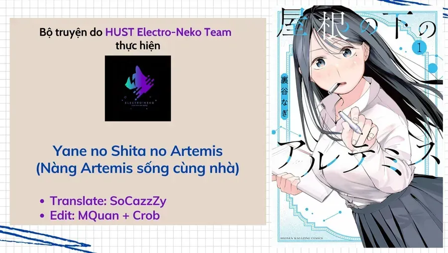 Nàng Artemis Sống Chung Nhà Chap 10 - Next Chap 11