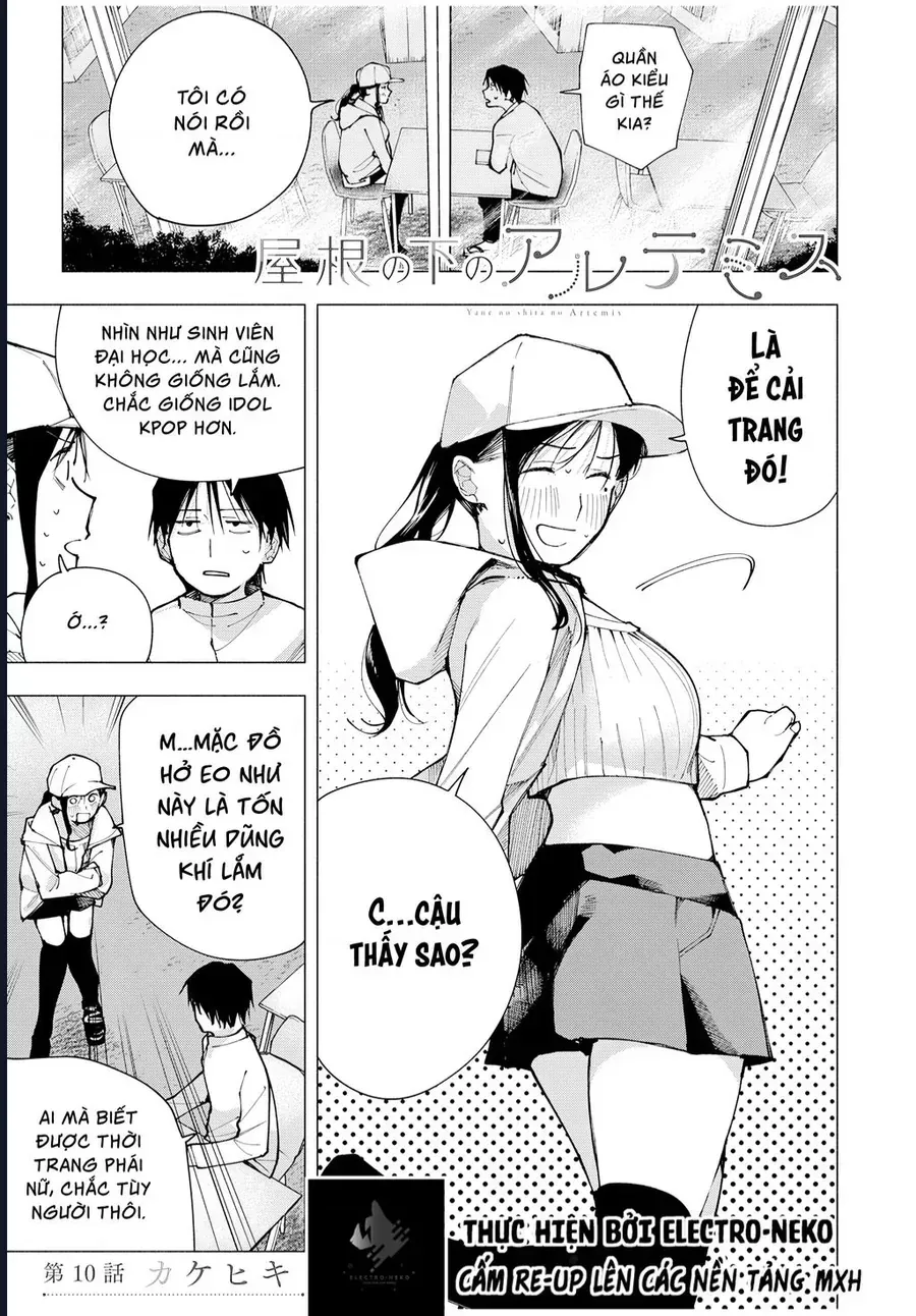 Nàng Artemis Sống Chung Nhà Chap 10 - Next Chap 11