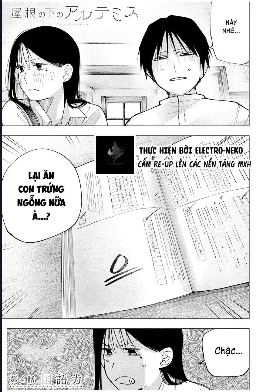 Nàng Artemis Sống Chung Nhà Chap 4 - Next Chap 5