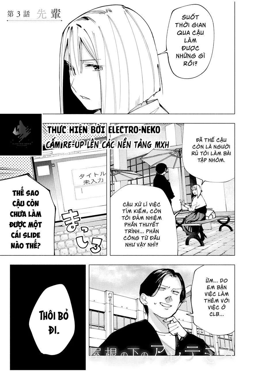 Nàng Artemis Sống Cùng Mái Nhà Chap 3 - Next Chap 4