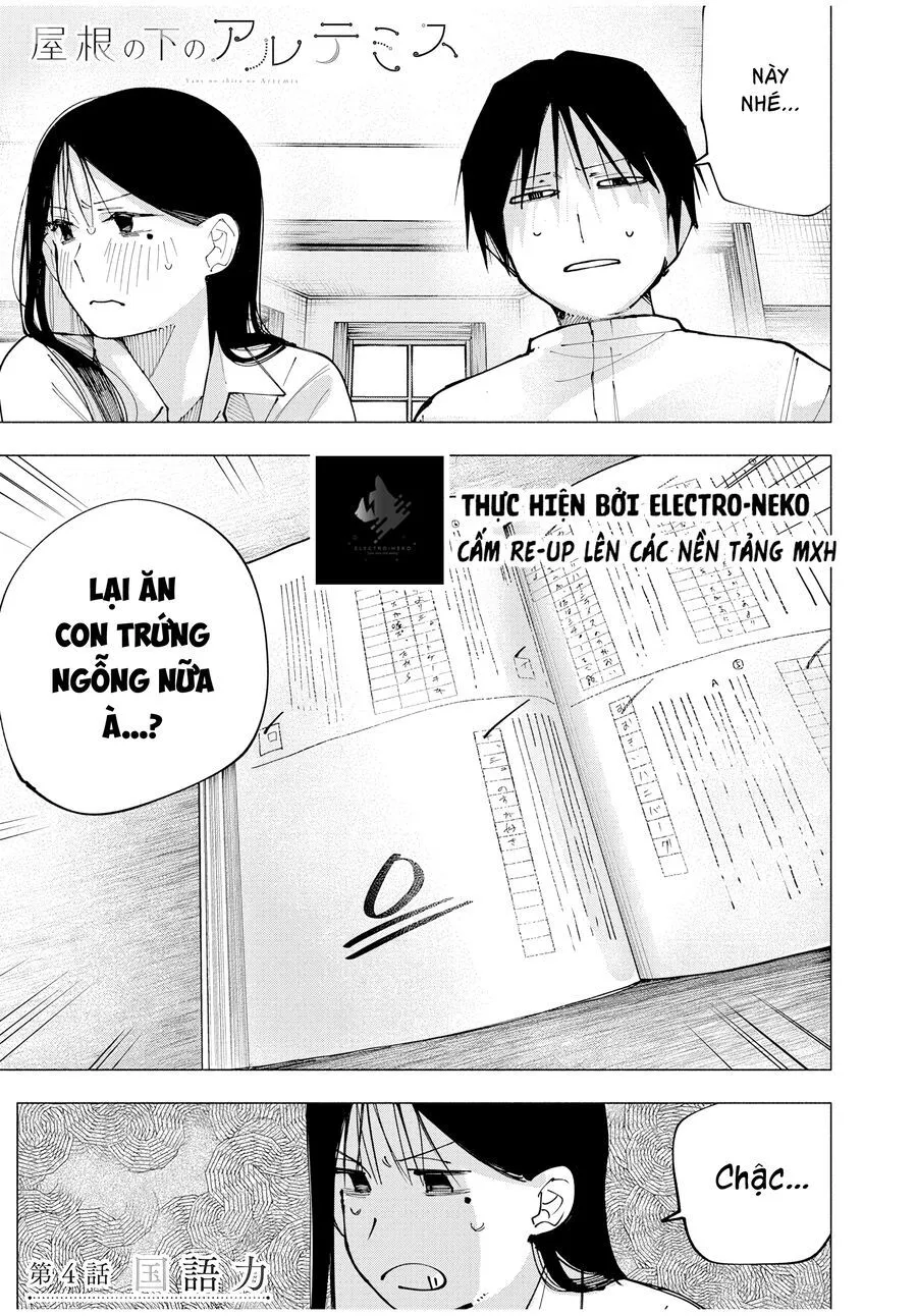 Nàng Artemis Sống Cùng Mái Nhà Chap 4 - Next Chap 5