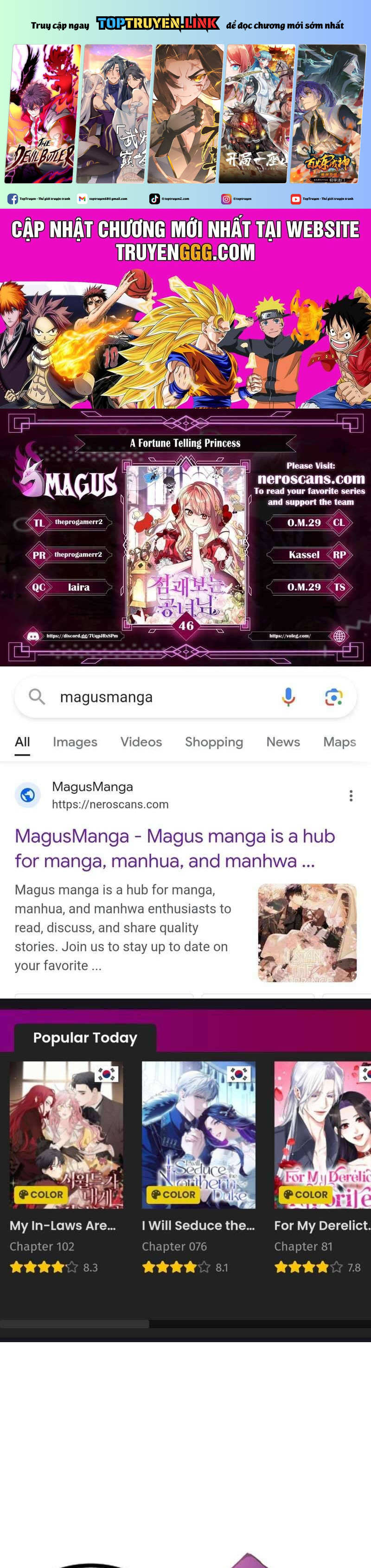 Nàng Công Chúa Tiên Tri Chap 46 - Next Chap 47