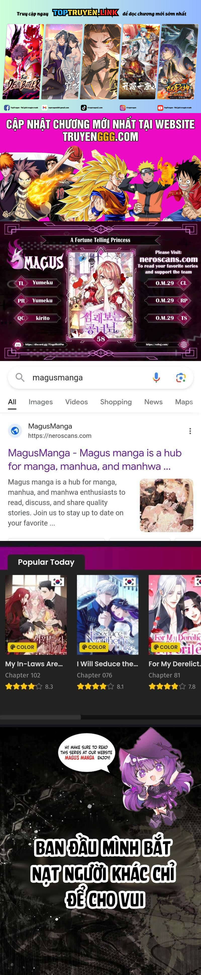 Nàng Công Chúa Tiên Tri Chap 58 - Next Chap 59