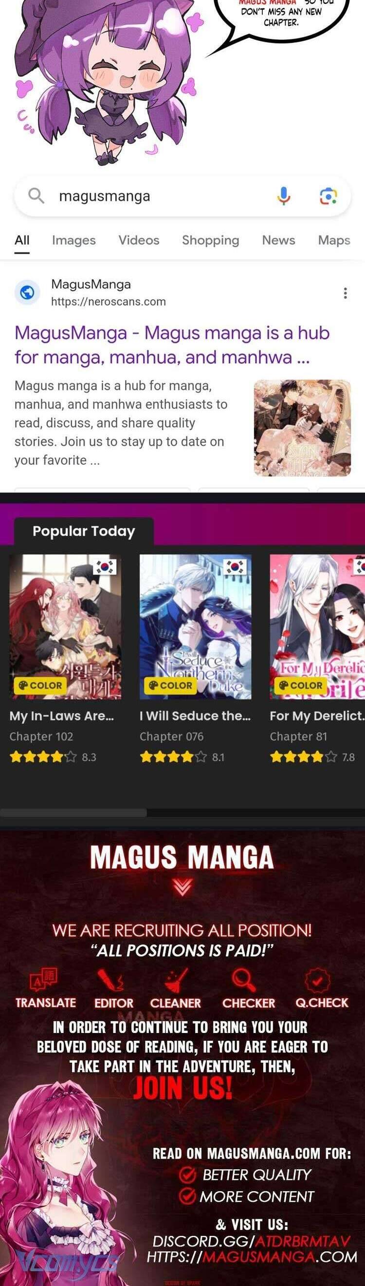 Nàng Công Chúa Tiên Tri Chap 63 - Next Chap 64