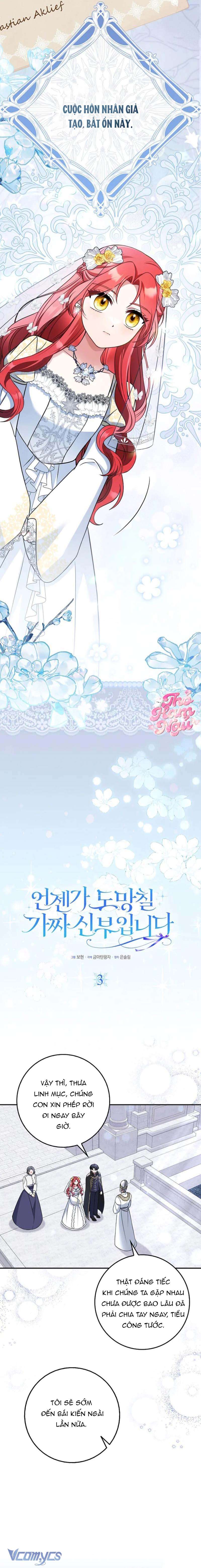 Nàng Dâu Giả Sẽ Bỏ Trốn Vào Một Ngày Nào Đó Chap 3 - Next Chap 4