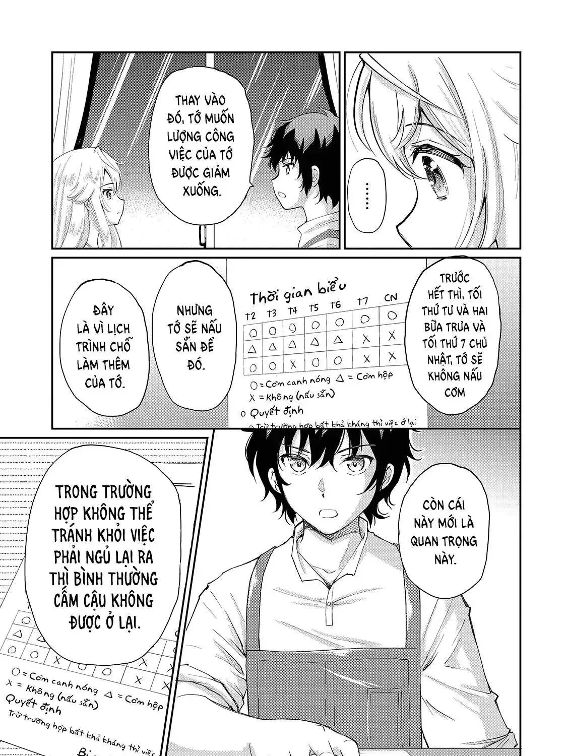 Nàng Idol Đói Bụng Gặp Được Chàng Nội Trợ Đảm Đang Chap 10.1 - Next Chap 11.1