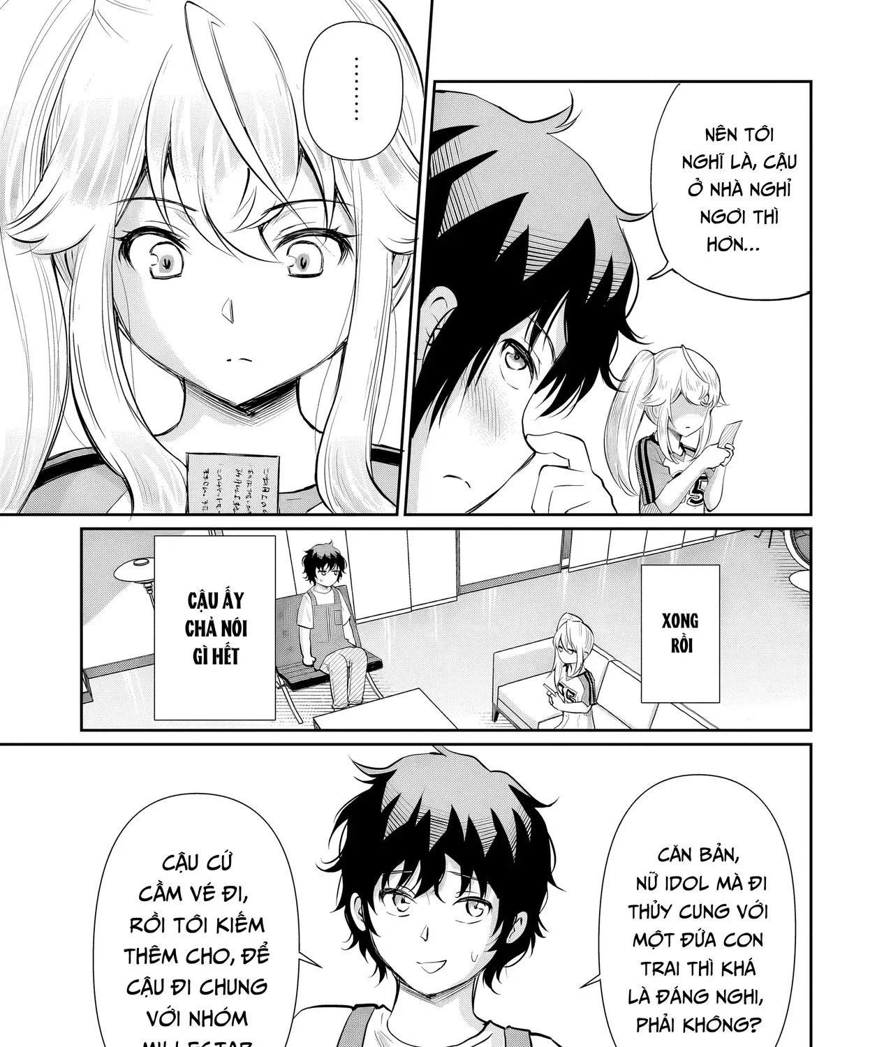 Nàng Idol Đói Bụng Gặp Được Chàng Nội Trợ Đảm Đang Chap 17.2 - Next Chap 18.2