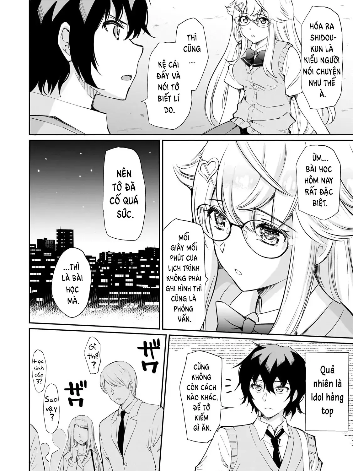 Nàng Idol Đói Bụng Gặp Được Chàng Nội Trợ Đảm Đang Chap 2 - Next Chap 3