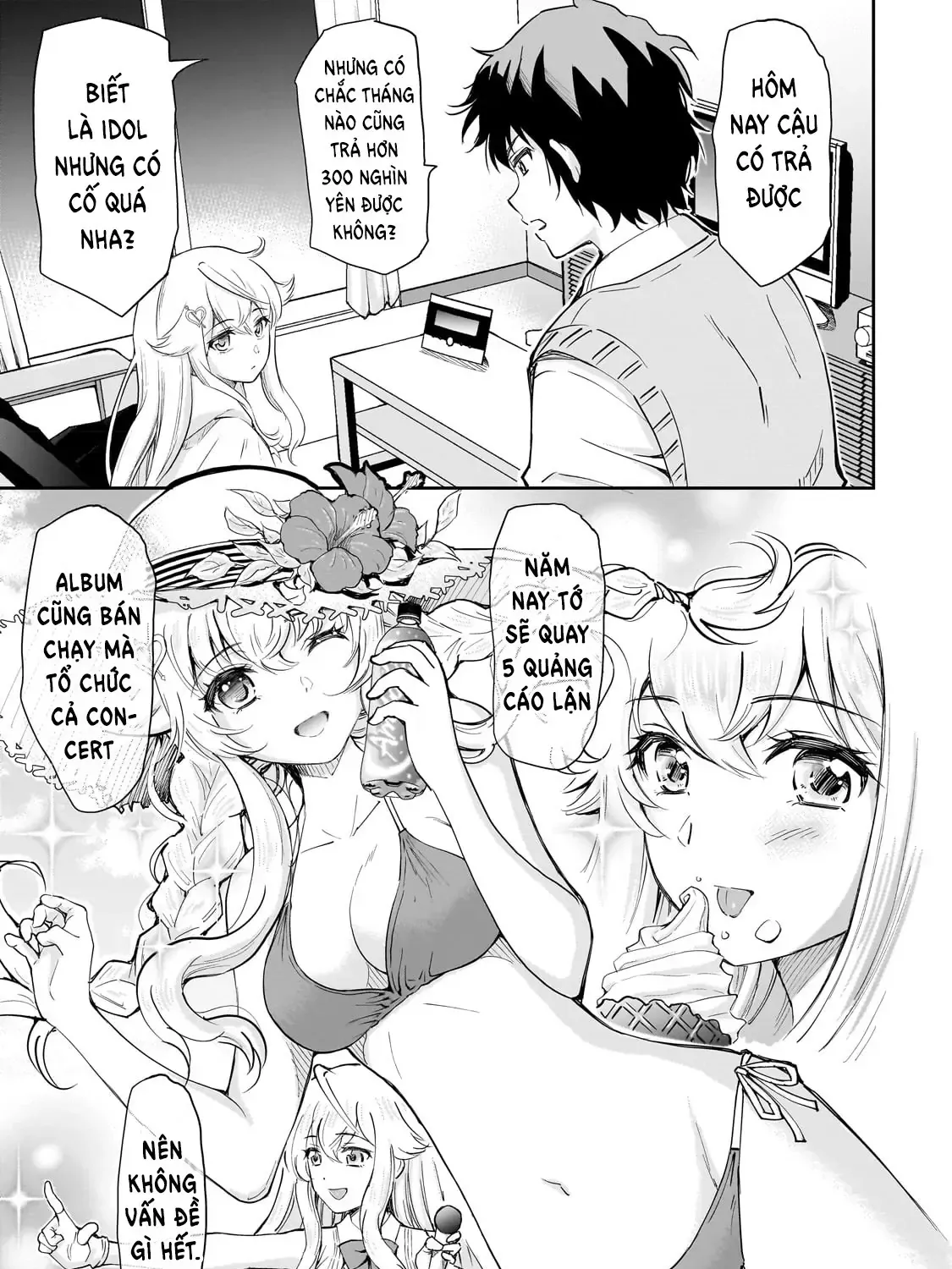 Nàng Idol Đói Bụng Gặp Được Chàng Nội Trợ Đảm Đang Chap 3 - Next Chap 4