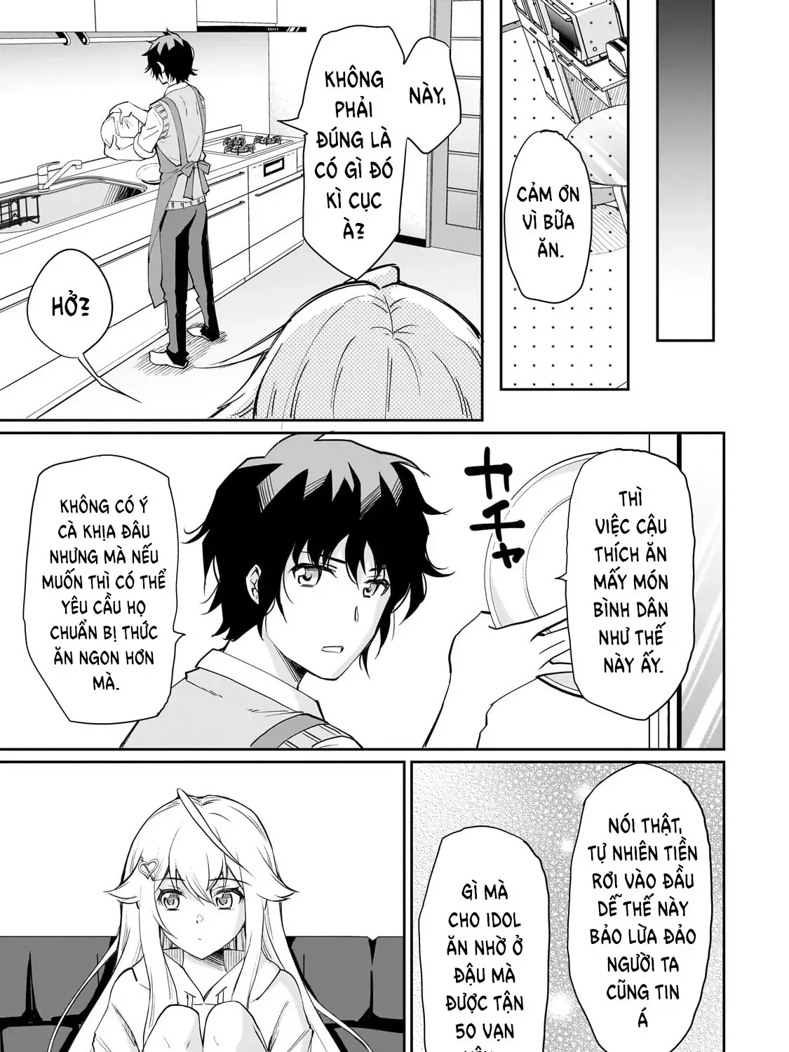 Nàng Idol Đói Bụng Gặp Được Chàng Nội Trợ Đảm Đang Chap 4 - Next Chap 5