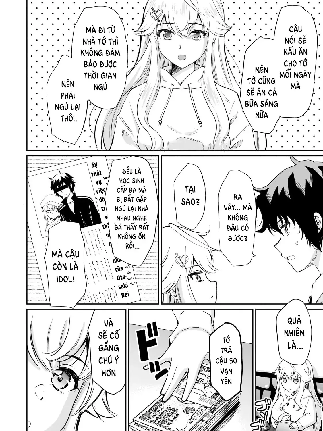 Nàng Idol Đói Bụng Gặp Được Chàng Nội Trợ Đảm Đang Chap 4 - Next Chap 5