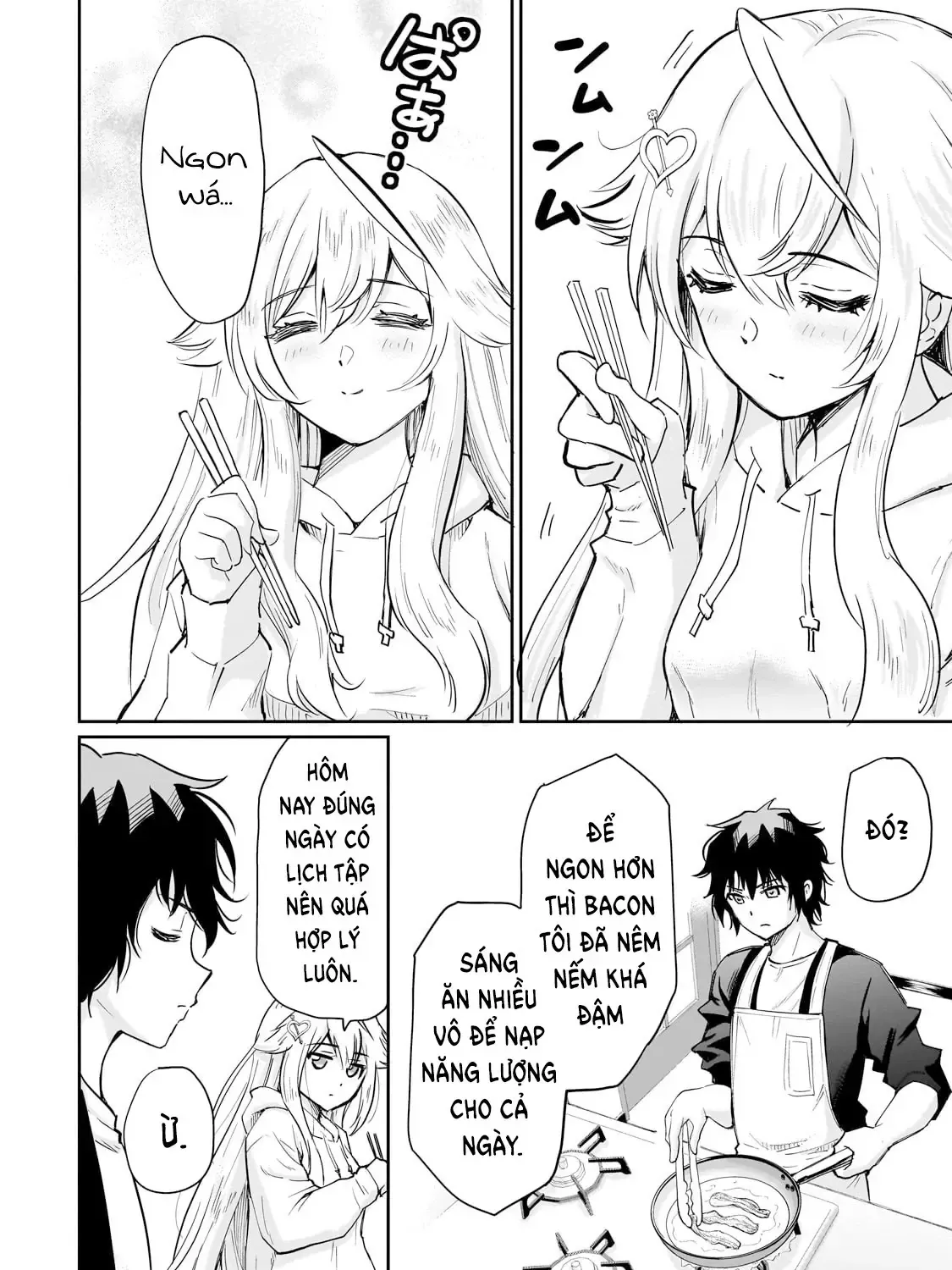 Nàng Idol Đói Bụng Gặp Được Chàng Nội Trợ Đảm Đang Chap 5.2 - Next Chap 6.2