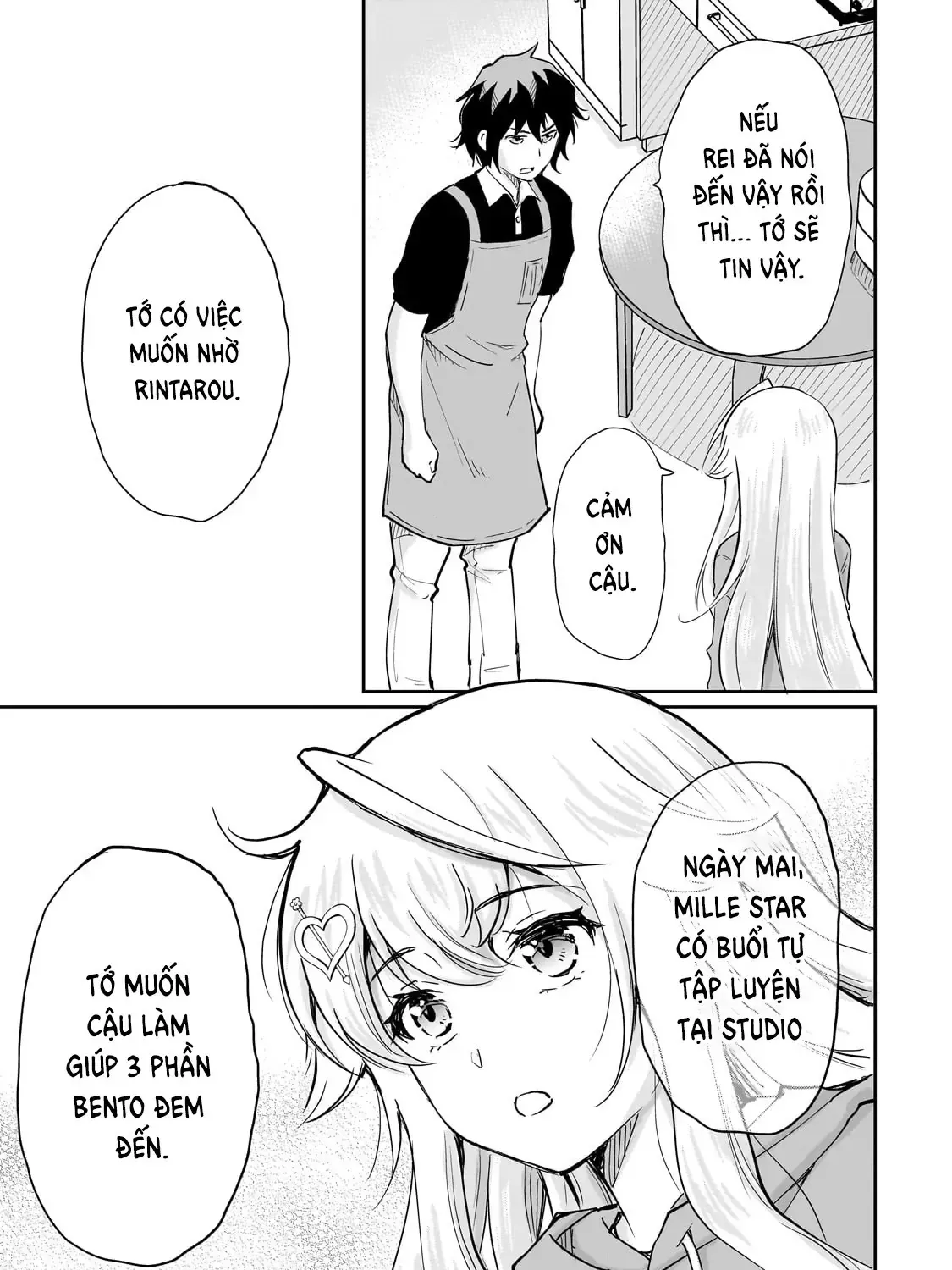 Nàng Idol Đói Bụng Gặp Được Chàng Nội Trợ Đảm Đang Chap 6.2 - Next Chap 7.2