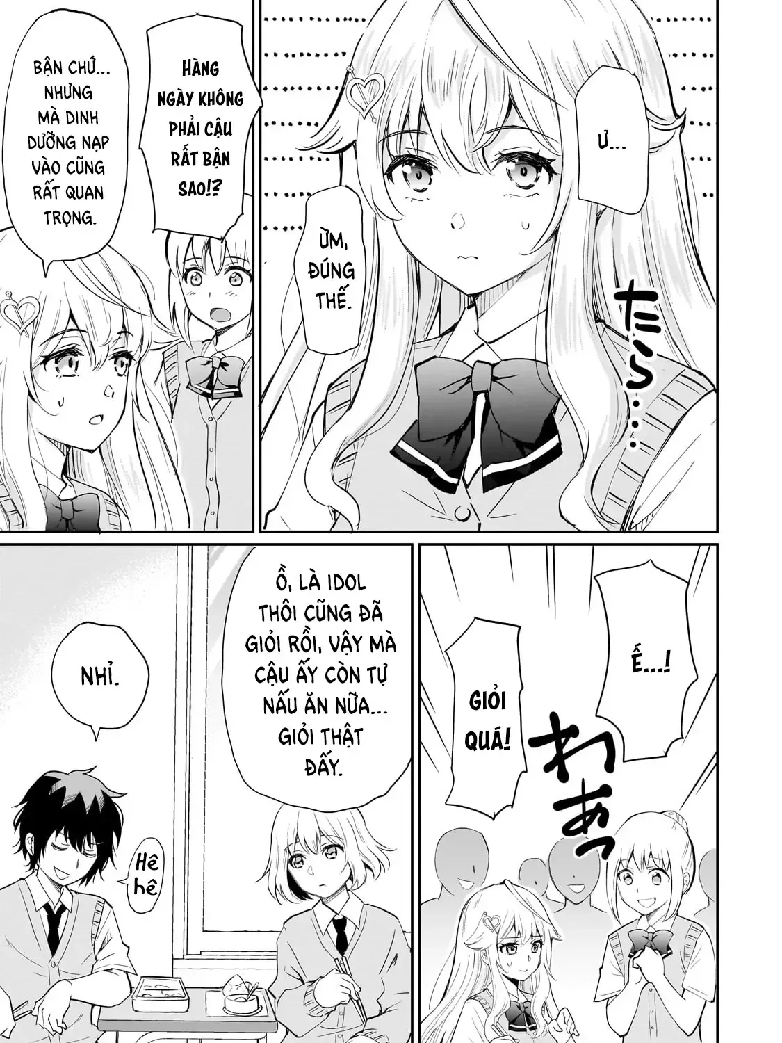 Nàng Idol Đói Bụng Gặp Được Chàng Nội Trợ Đảm Đang Chap 6.2 - Next Chap 7.2