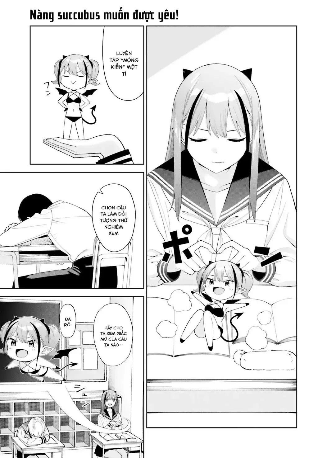 Nàng Succubus Muốn Được Yêu! Chap 3 - Next Chap 4