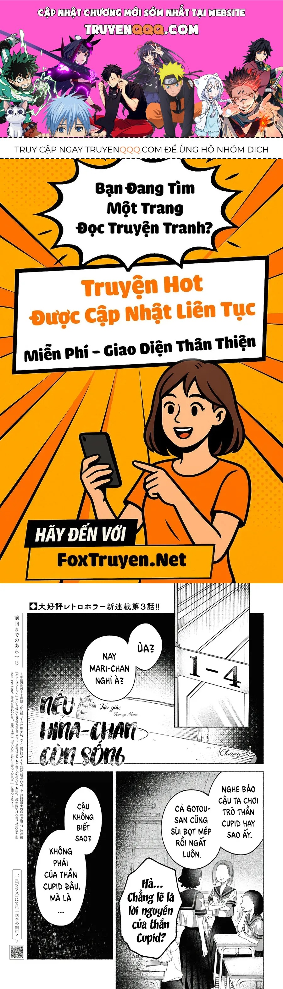 Nếu Hina-Chan Còn Sống Chap 3 - Next Chap 4