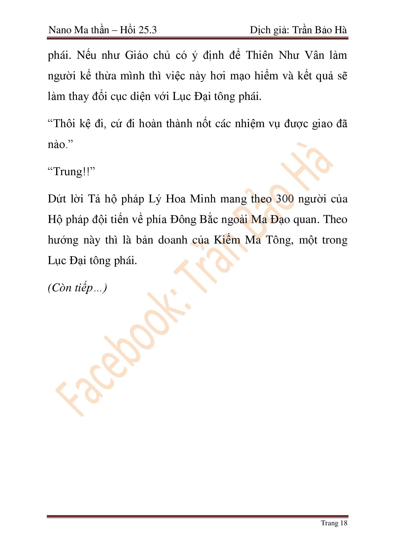 Ngã Lão Ma Thần Chap 65 - Next Chap 66