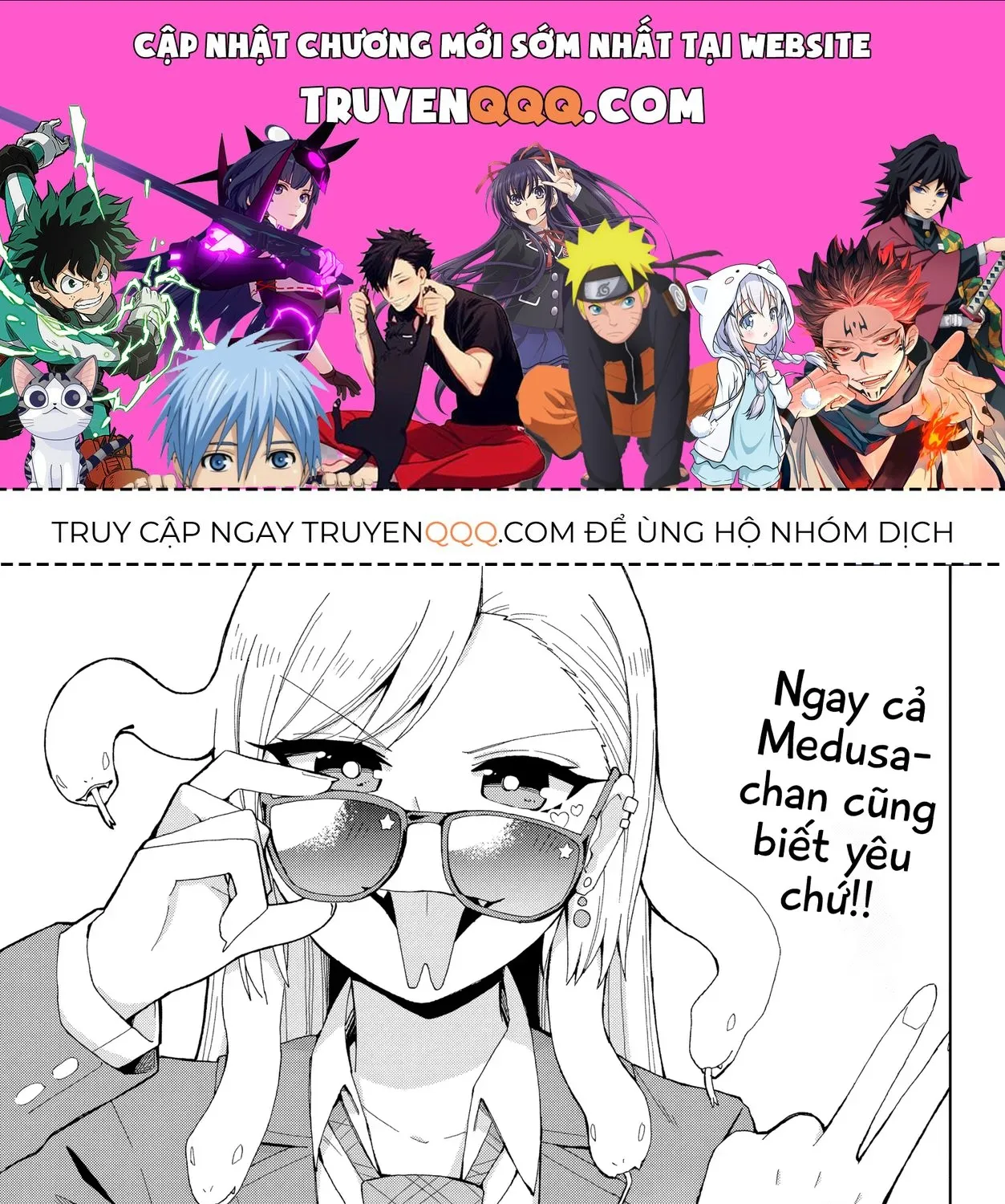 Ngay Cả Medusa-Chan Cũng Biết Yêu Chứ!! Chap 0 - Next Chap 1