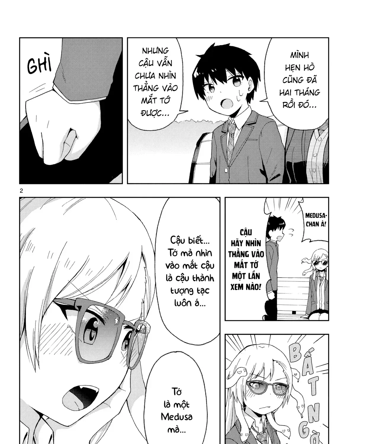 Ngay Cả Medusa-Chan Cũng Biết Yêu Chứ!! Chap 0 - Next Chap 1