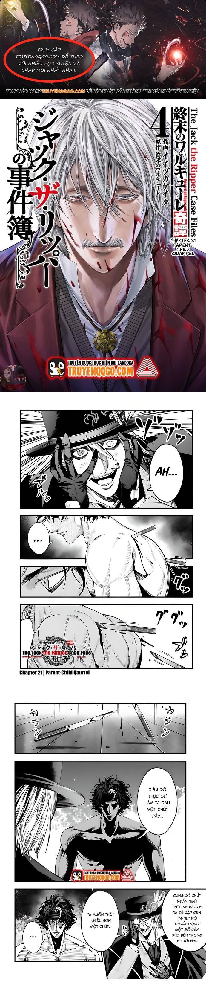 Ngoại Truyện Shuumatsu No Valkyrie – Hồ Sơ Vụ Án Jack Đồ Tể Chap 21 - Next Chap 22