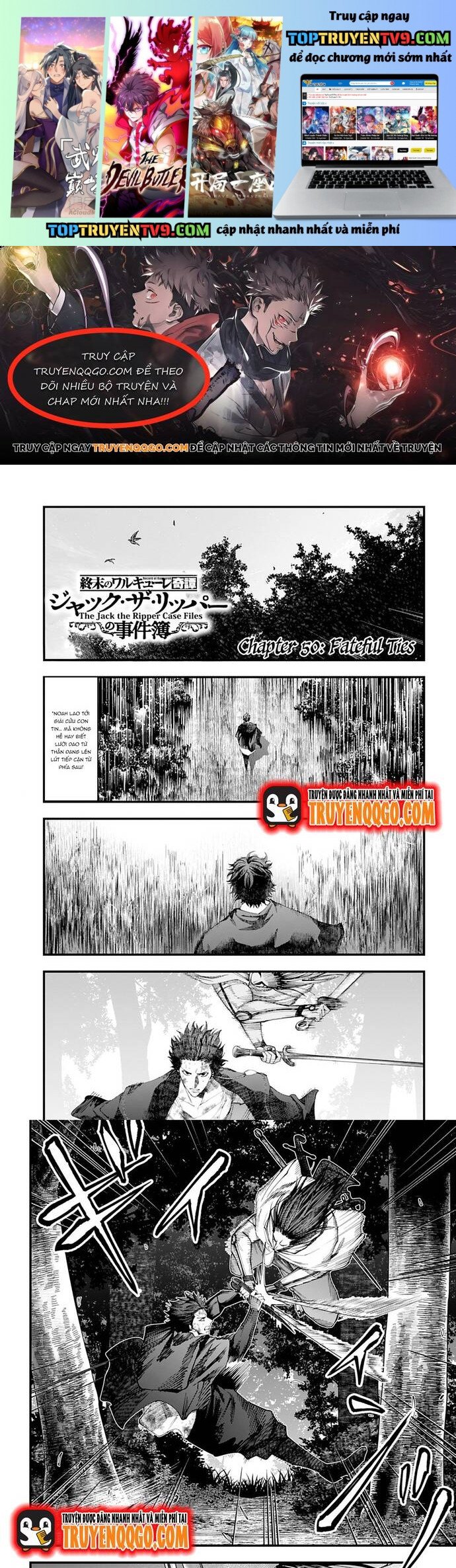 Ngoại Truyện Shuumatsu No Valkyrie – Hồ Sơ Vụ Án Jack Đồ Tể Chap 50 - Next Chap 51