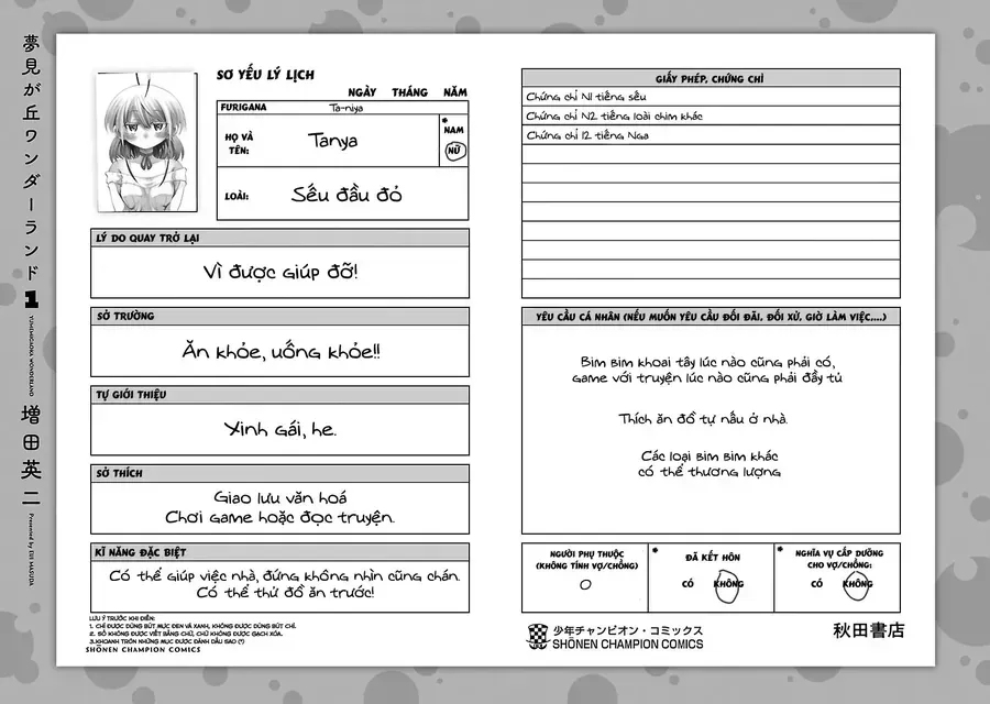 Ngọn Đồi Ước Mơ Wonderland Chap 4 - Next Chap 5