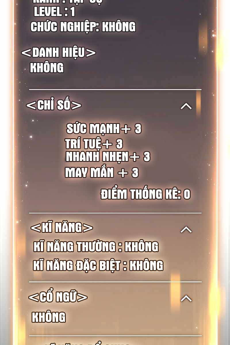 Người Chơi Mạnh Nhất Hồi Quy Lần Thứ 100 Chap 1.5 - Next Chap 2.5