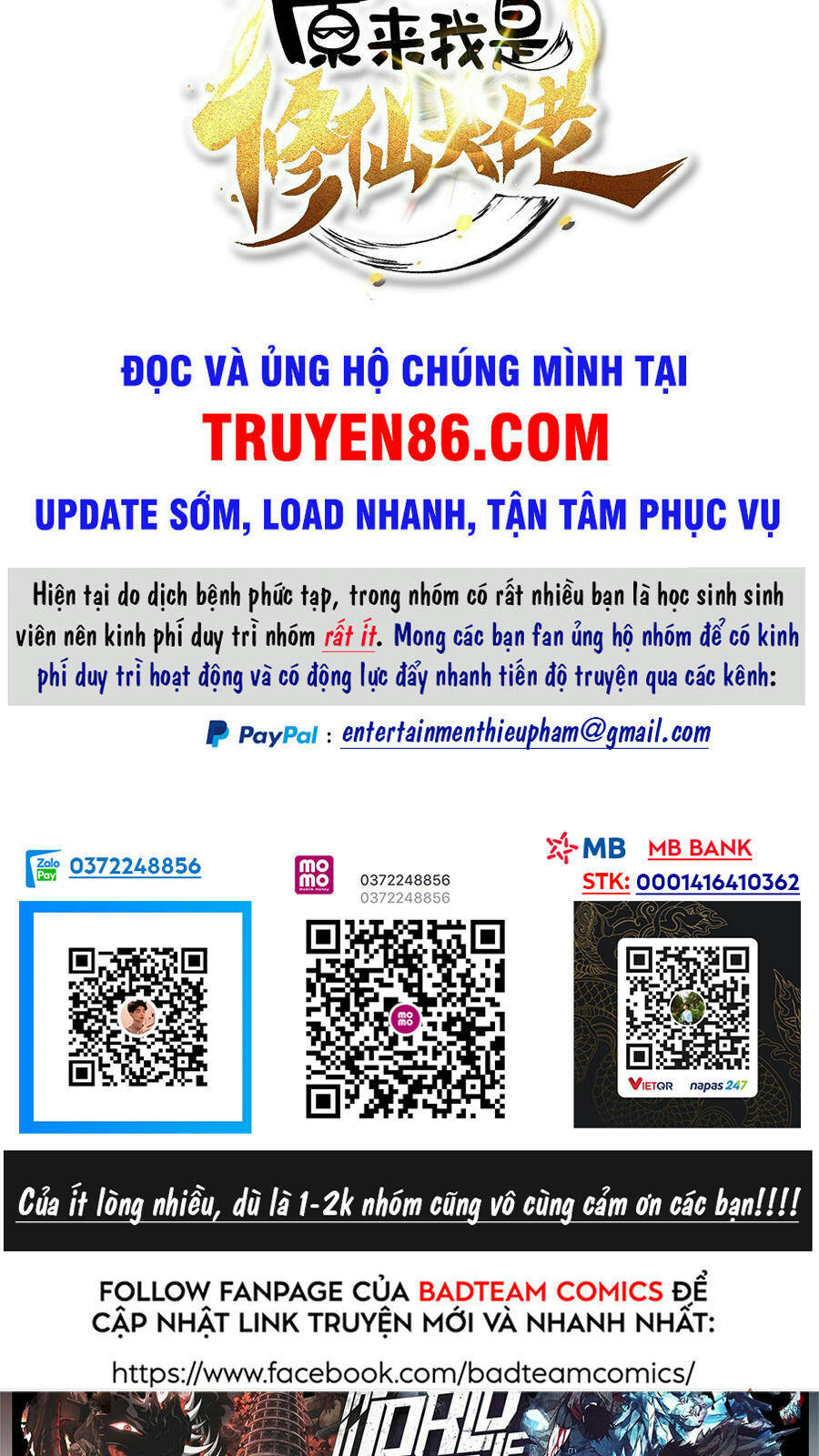 Nguyên Lai Ta Là Tu Tiên Đại Lão Chap 39 - Next Chap 40