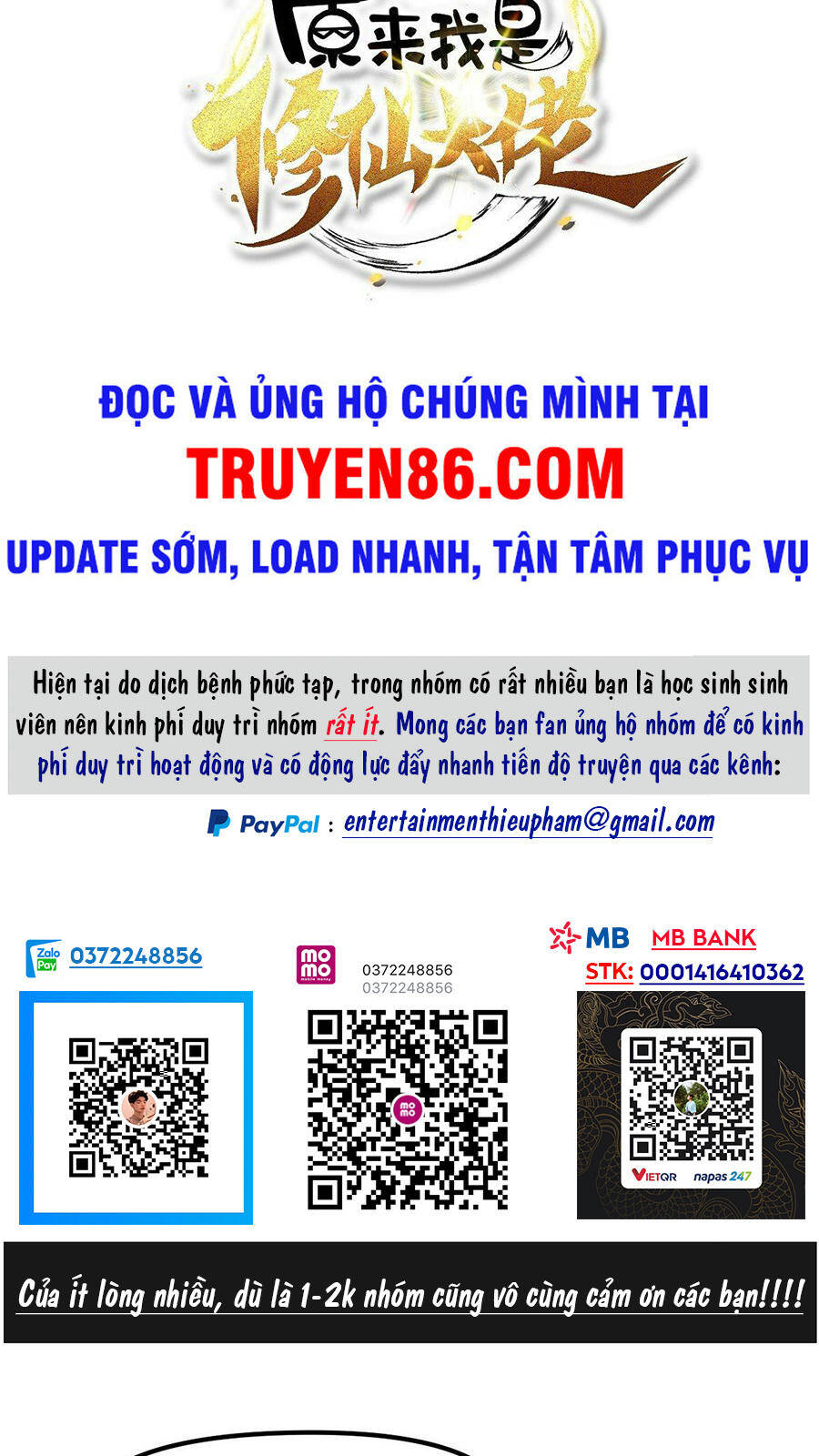 Nguyên Lai Ta Là Tu Tiên Đại Lão Chap 40 - Next Chap 41