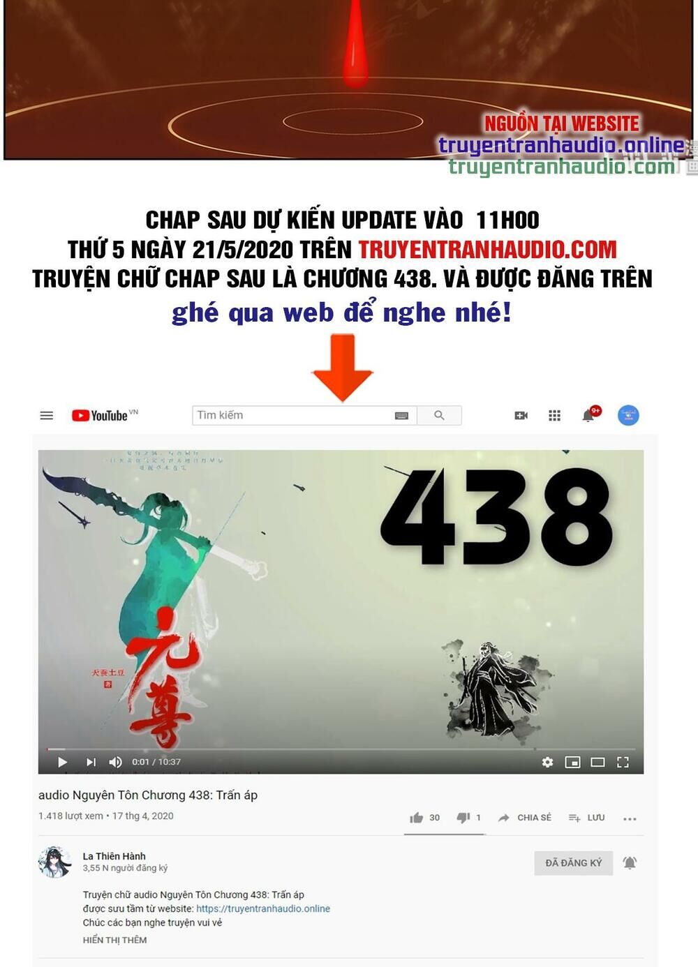 Nguyên Tôn Chap 216.1 - Next Chap 217.1
