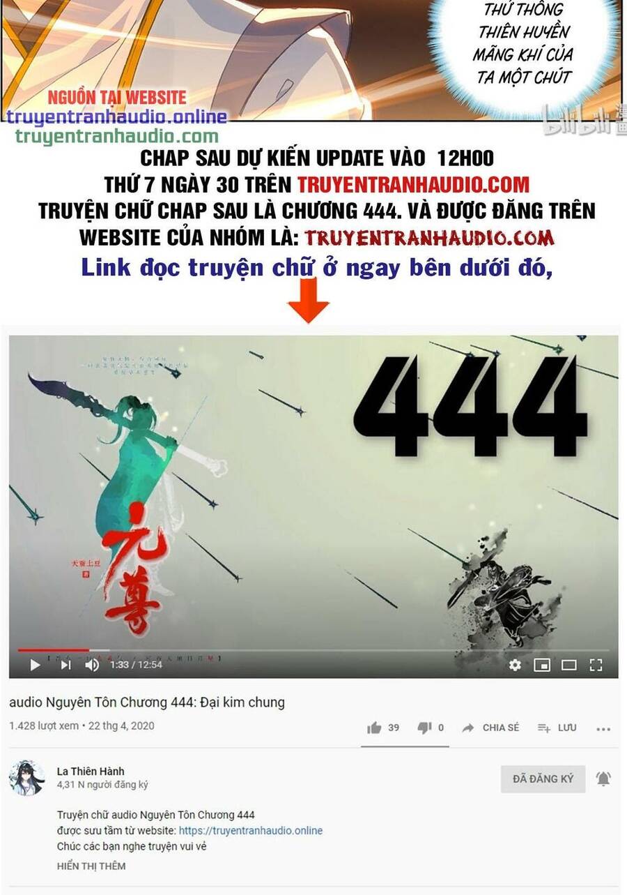 Nguyên Tôn Chap 218.5 - Next Chap 219.5