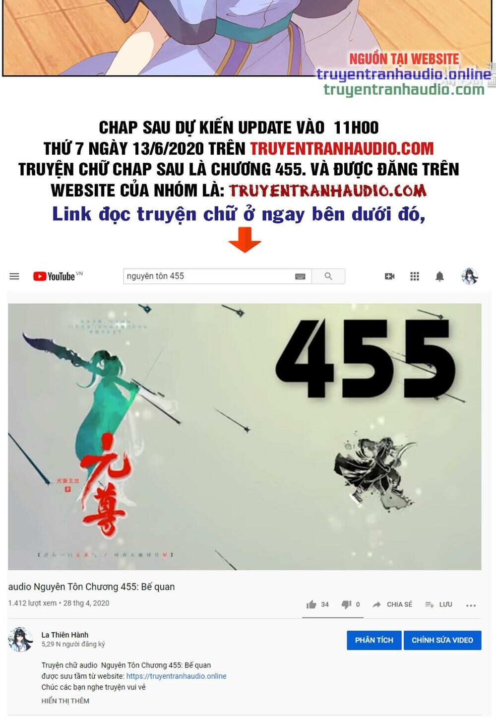 Nguyên Tôn Chap 222.2 - Next Chap 223.2